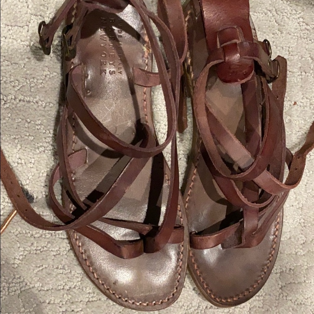 Barneys new york brown sandals